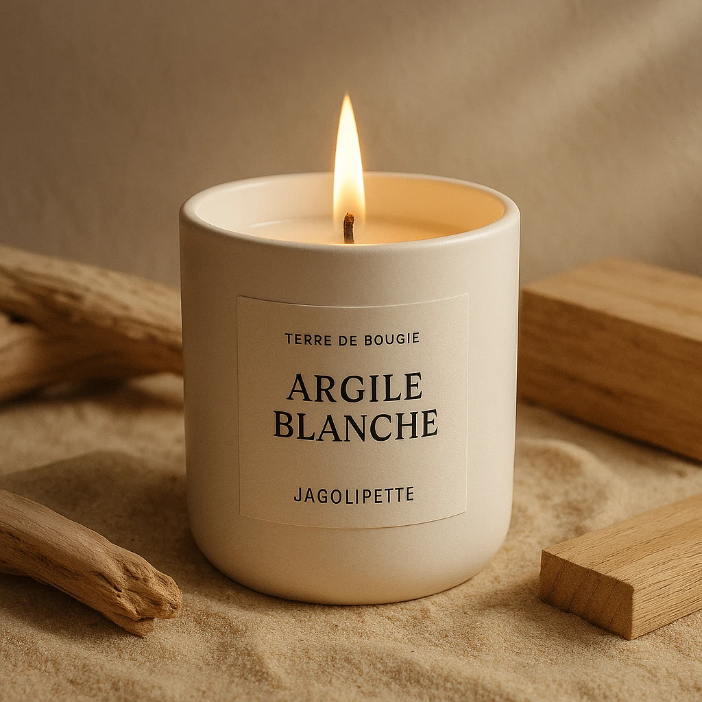Argile blanche Jagolipette Terre de bougie