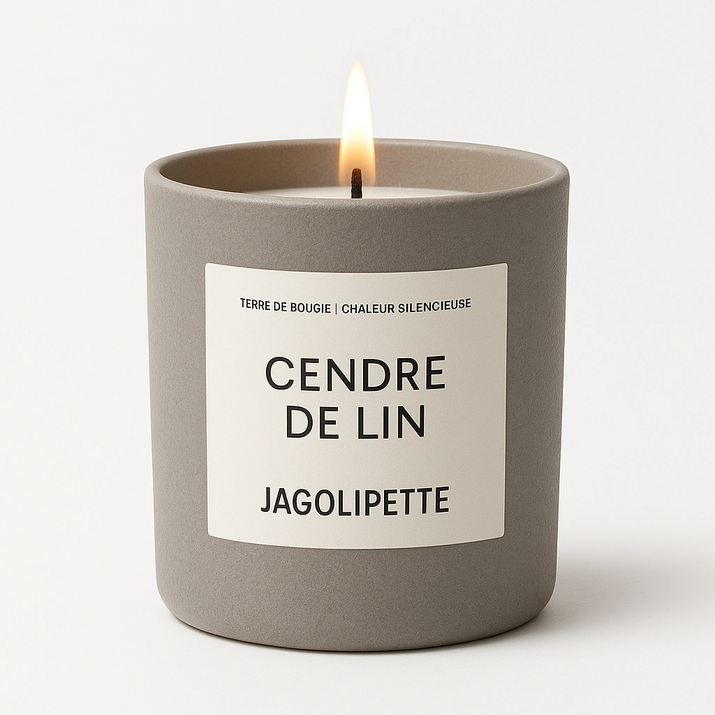 Cendre de lin Jagolipette Terre de bougie
