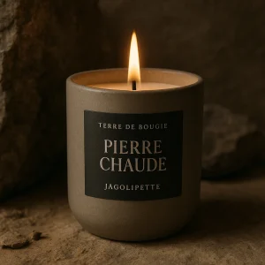 Pierre chaude Jagolipette Terre de bougie