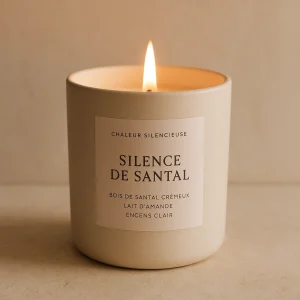 Silence de santal Jagolipette Terre de bougie
